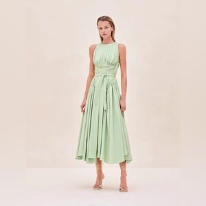 Alexis - Versaille Dress in Seaglass Green